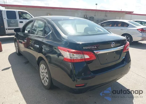 2013 Nissan Sentra Sv из США, поврежденный, VIN 1N4AB7AP0DN910166